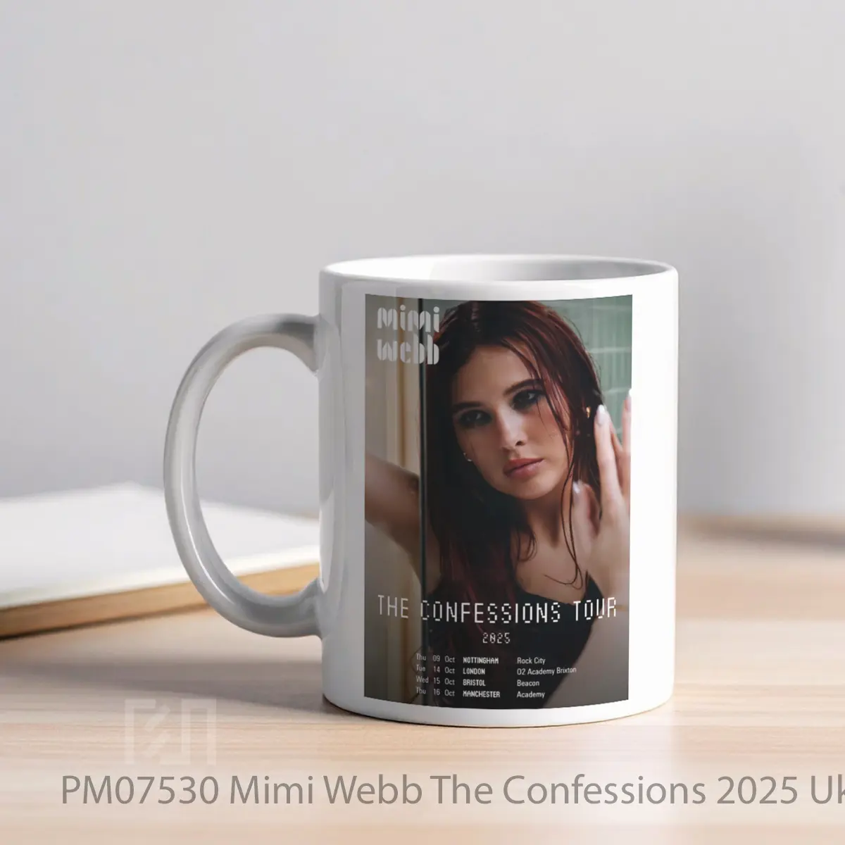 Mug Mimi Webb The Confessions 2025 Uk Tour MPM07530 - All-side / Desain