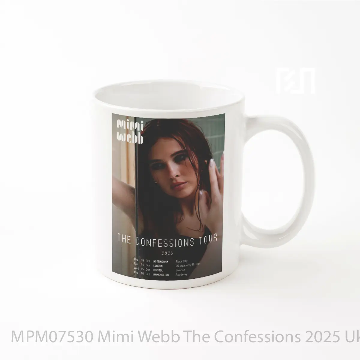 Mug Mimi Webb The Confessions 2025 Uk Tour MPM07530