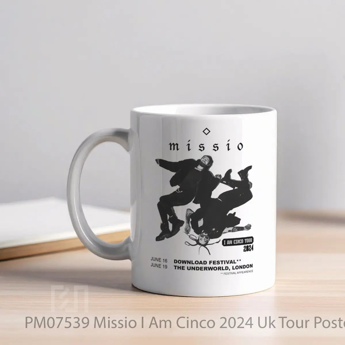 Mug Missio I Am Cinco 2024 Uk Tour MPM07539 - All-side / Desain