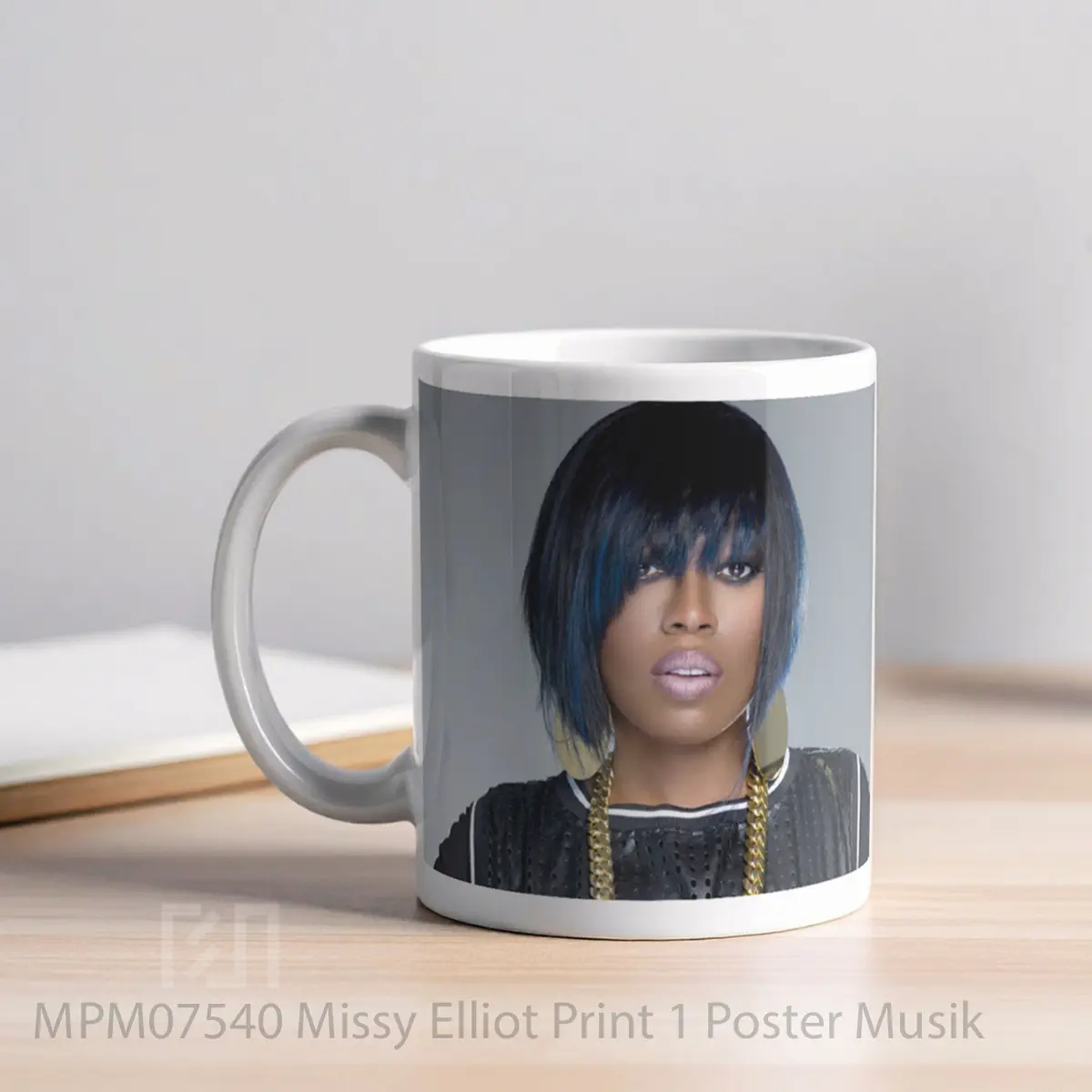 Mug Missy Elliot Print 1 MPM07540 - All-side / Desain