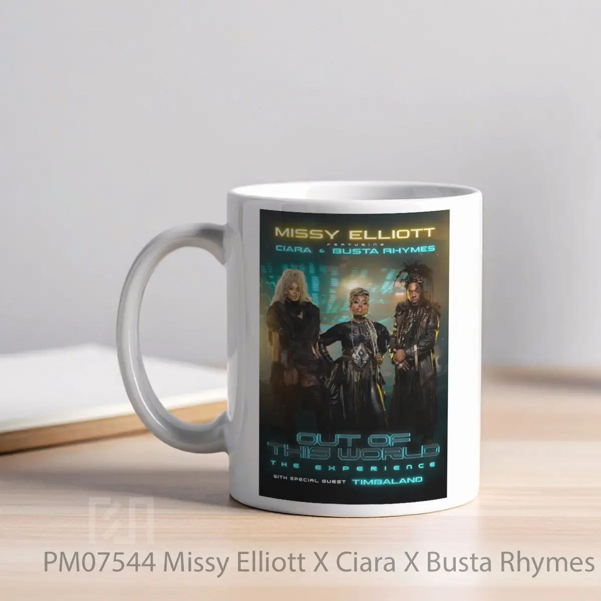 Mug Missy Elliott X Ciara X Busta Rhymes Out Of This World 2024 Tour MPM07544 - All-side / Desain