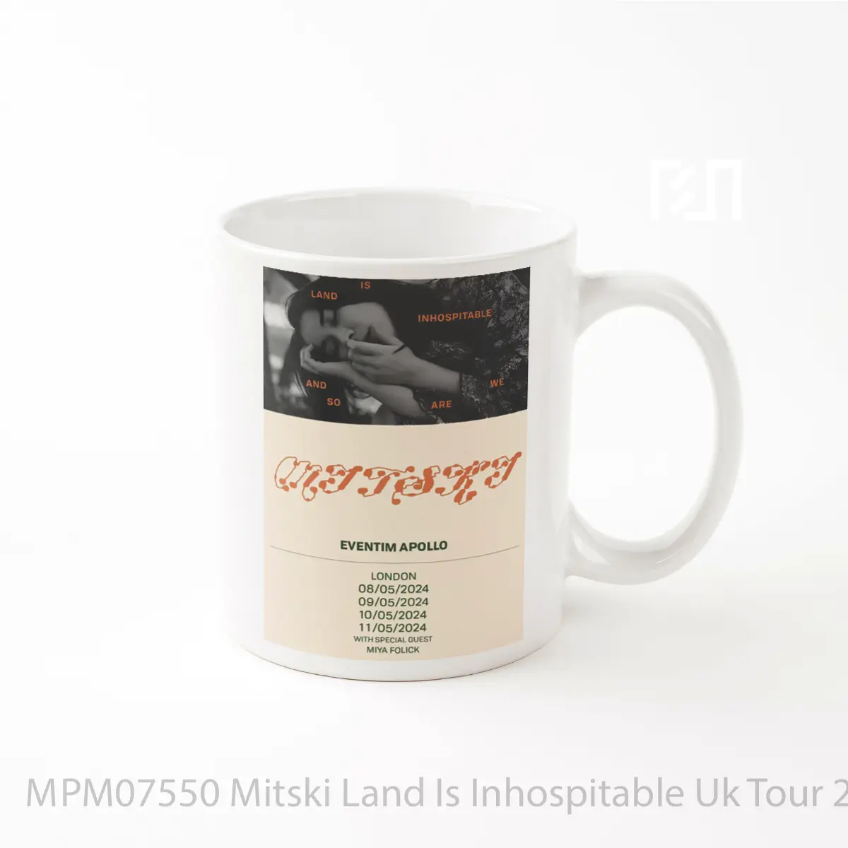 Mug Mitski Land Is Inhospitable Uk Tour 2024 MPM07550