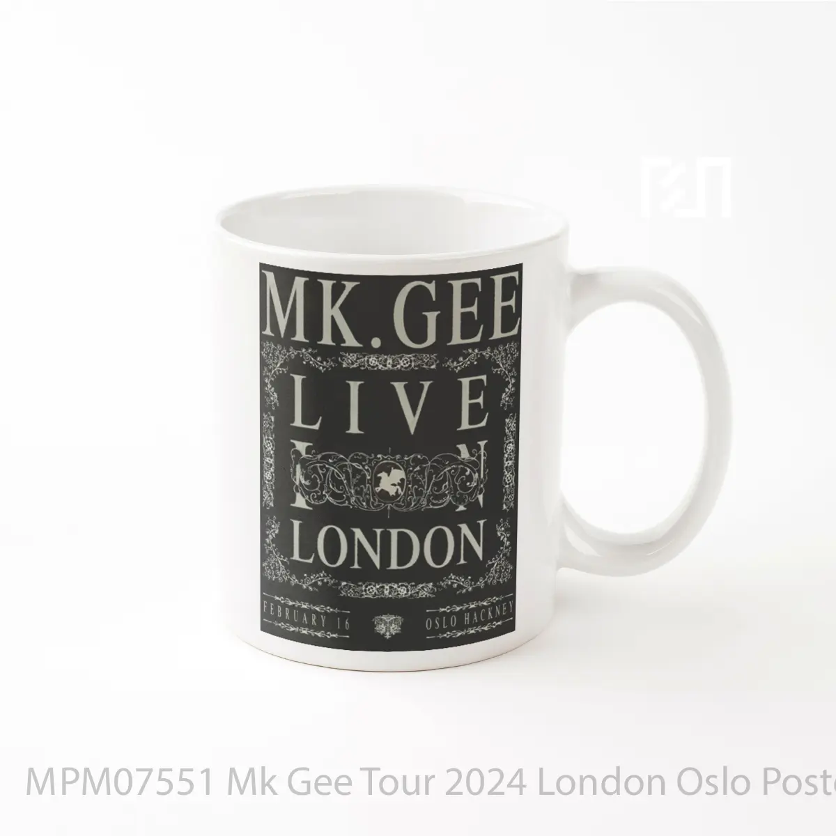 Mug Mk Gee Tour 2024 London Oslo MPM07551
