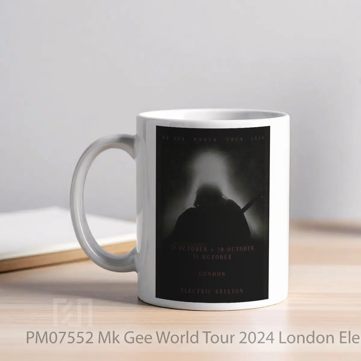 Mug Mk Gee World Tour 2024 London Electric Brixton MPM07552 - All-side / Desain