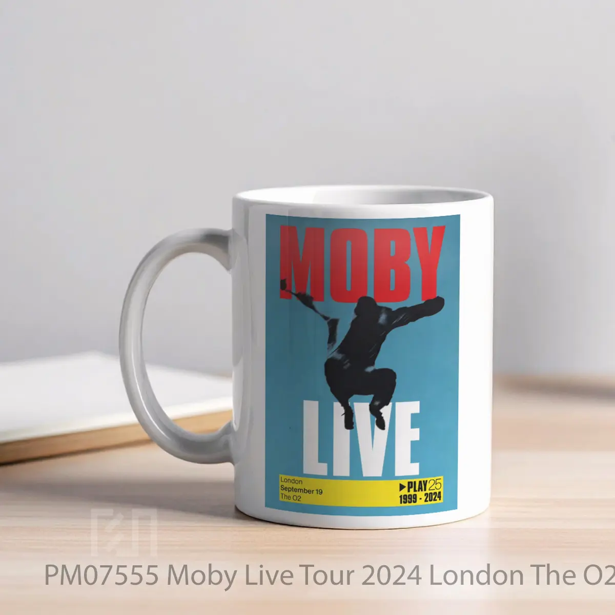 Mug Moby Live Tour 2024 London The O2 MPM07555 - All-side / Desain