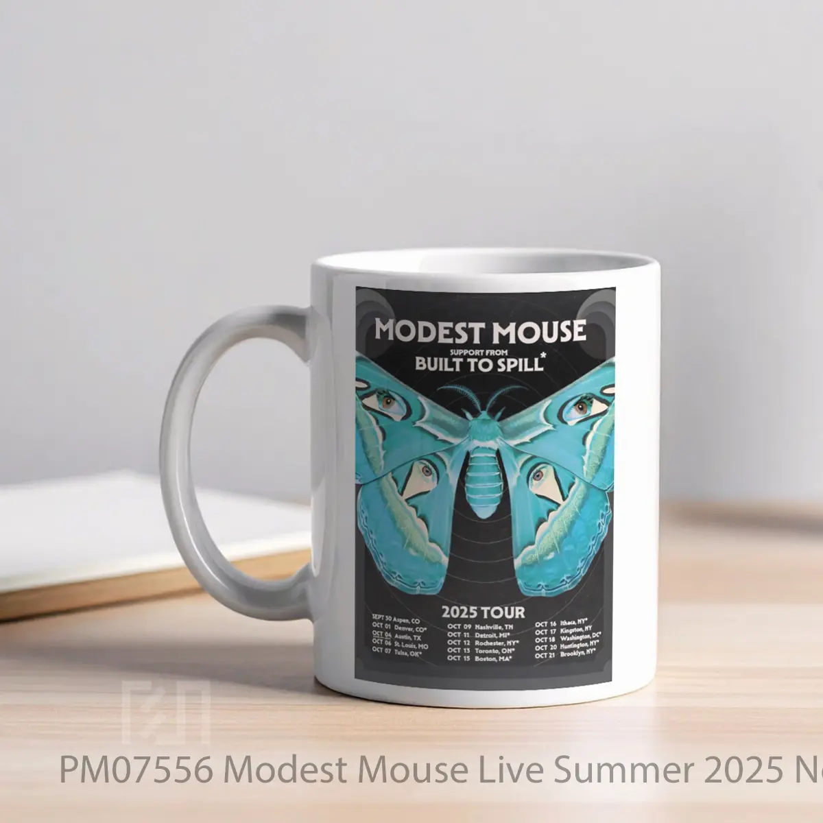 Mug Modest Mouse Live Summer 2025 North America Tour MPM07556 - All-side / Desain