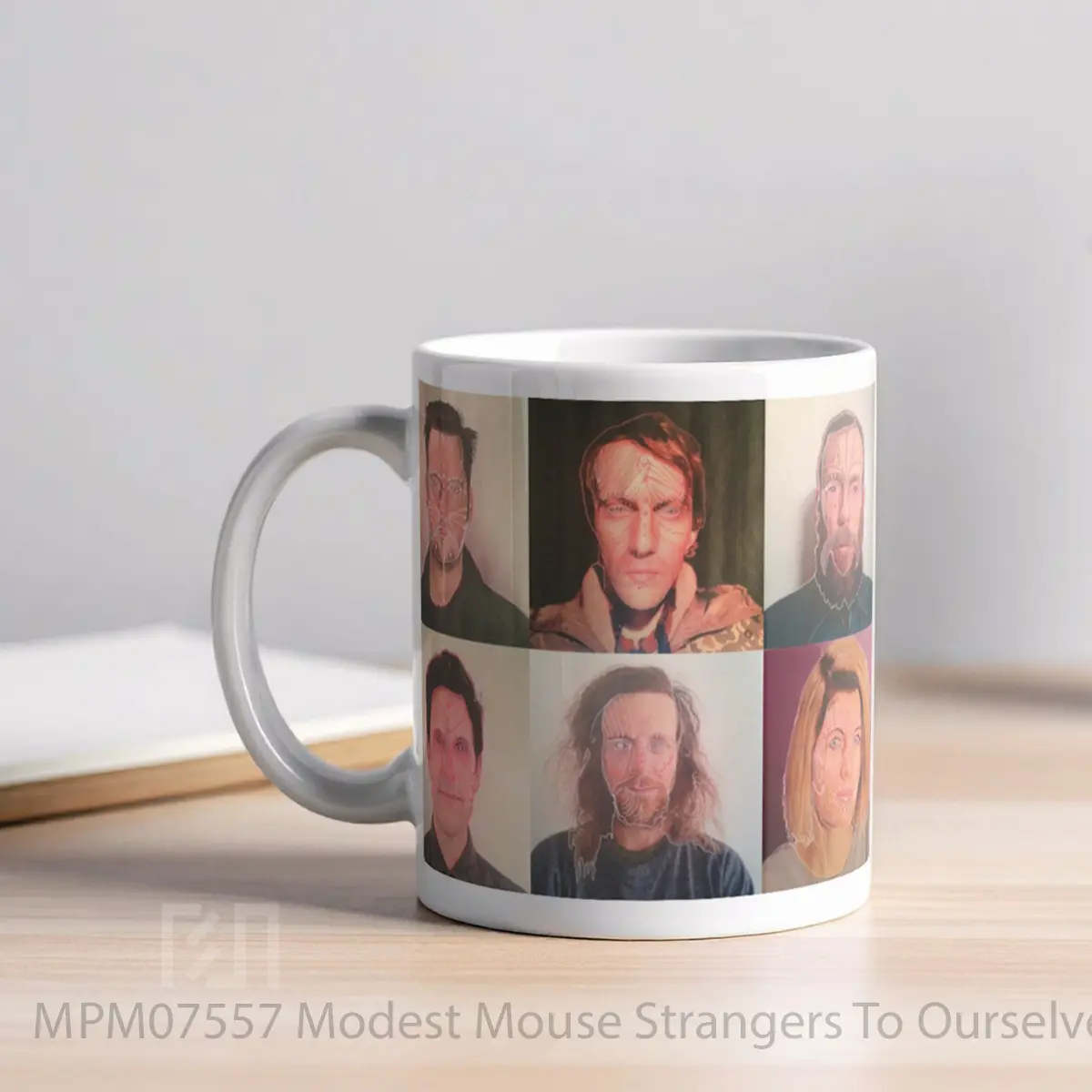 Mug Modest Mouse Strangers To Ourselves MPM07557 - All-side / Desain