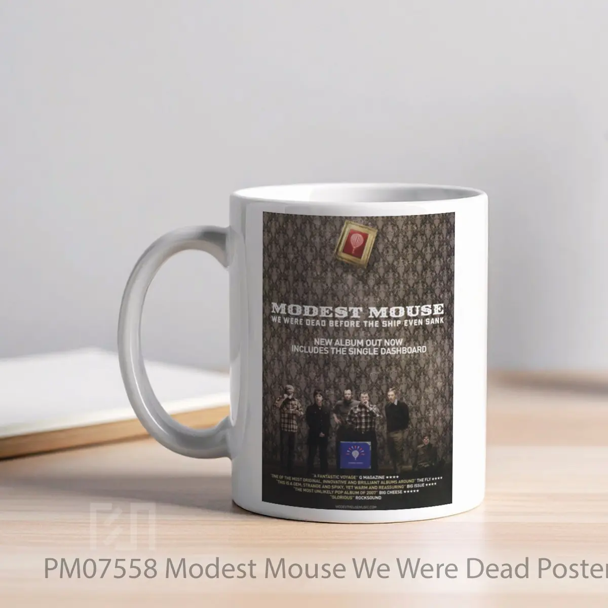 Mug Modest Mouse We Were Dead MPM07558 - All-side / Desain