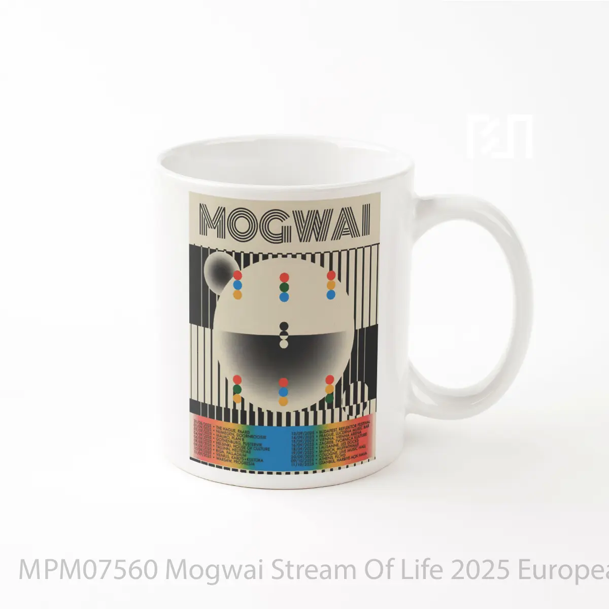 Mug Mogwai Stream Of Life 2025 European Tour MPM07560