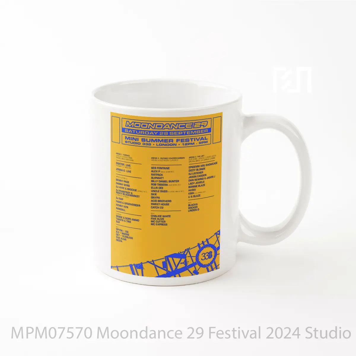 Mug Moondance 29 Festival 2024 Studio 338 London Line Up MPM07570