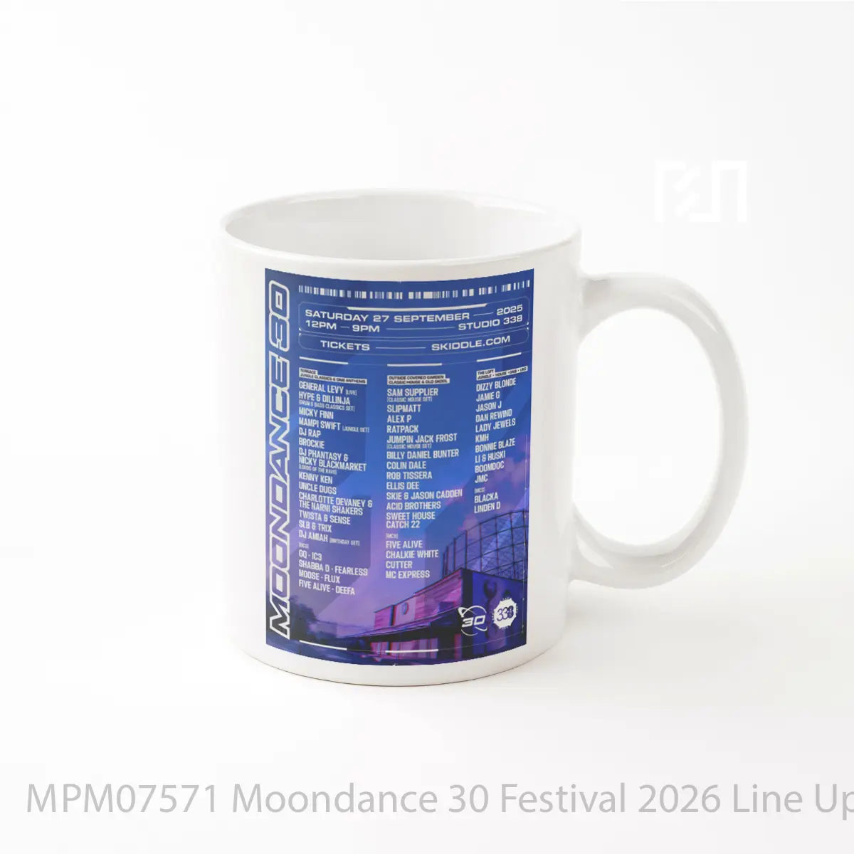 Mug Moondance 30 Festival 2026 Line Up MPM07571