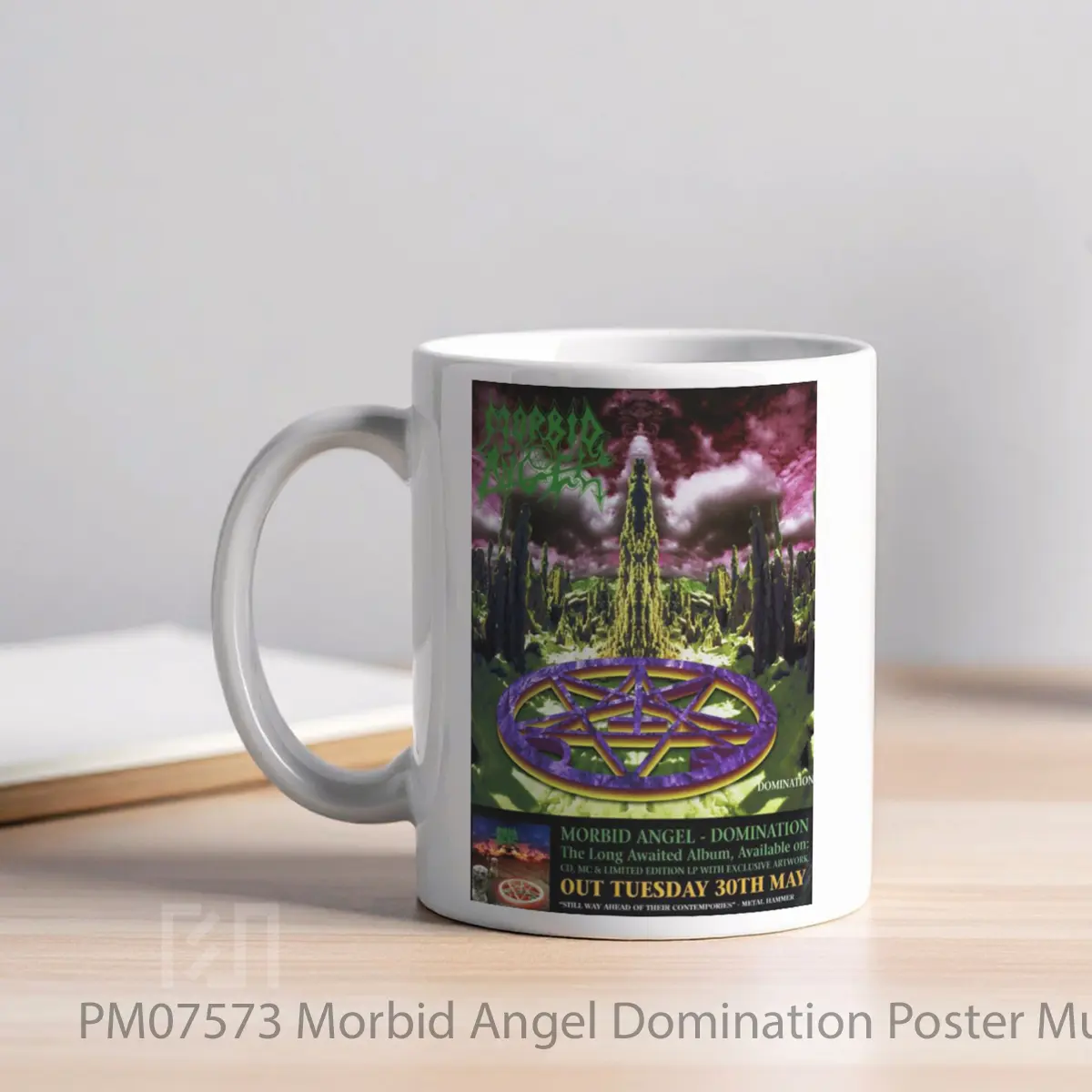 Mug Morbid Angel Domination MPM07573 - All-side / Desain