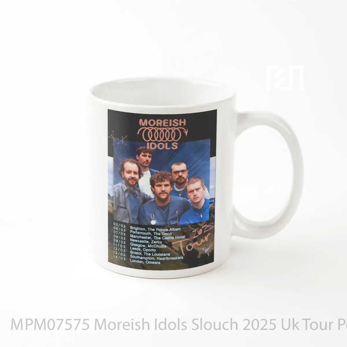 Mug Moreish Idols Slouch 2025 Uk Tour MPM07575