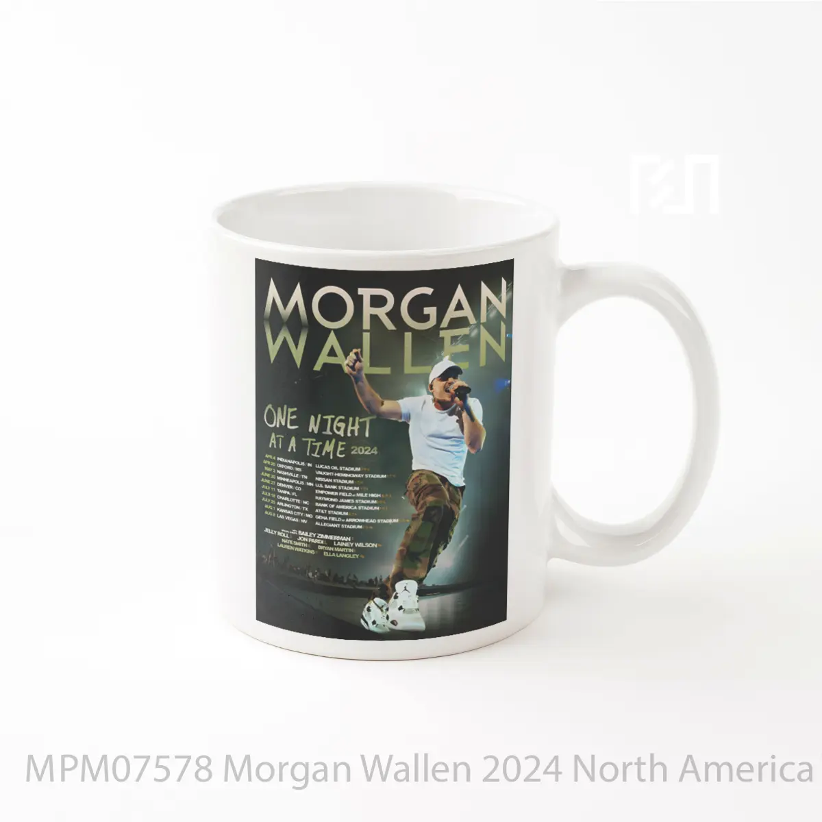 Mug Morgan Wallen 2024 North America Tour MPM07578