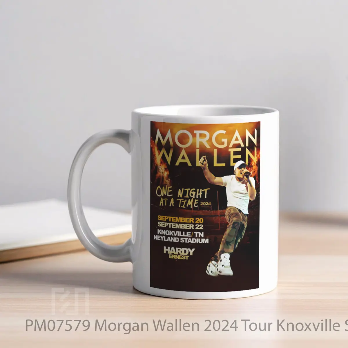 Mug Morgan Wallen 2024 Tour Knoxville Stadium MPM07579 - All-side / Desain