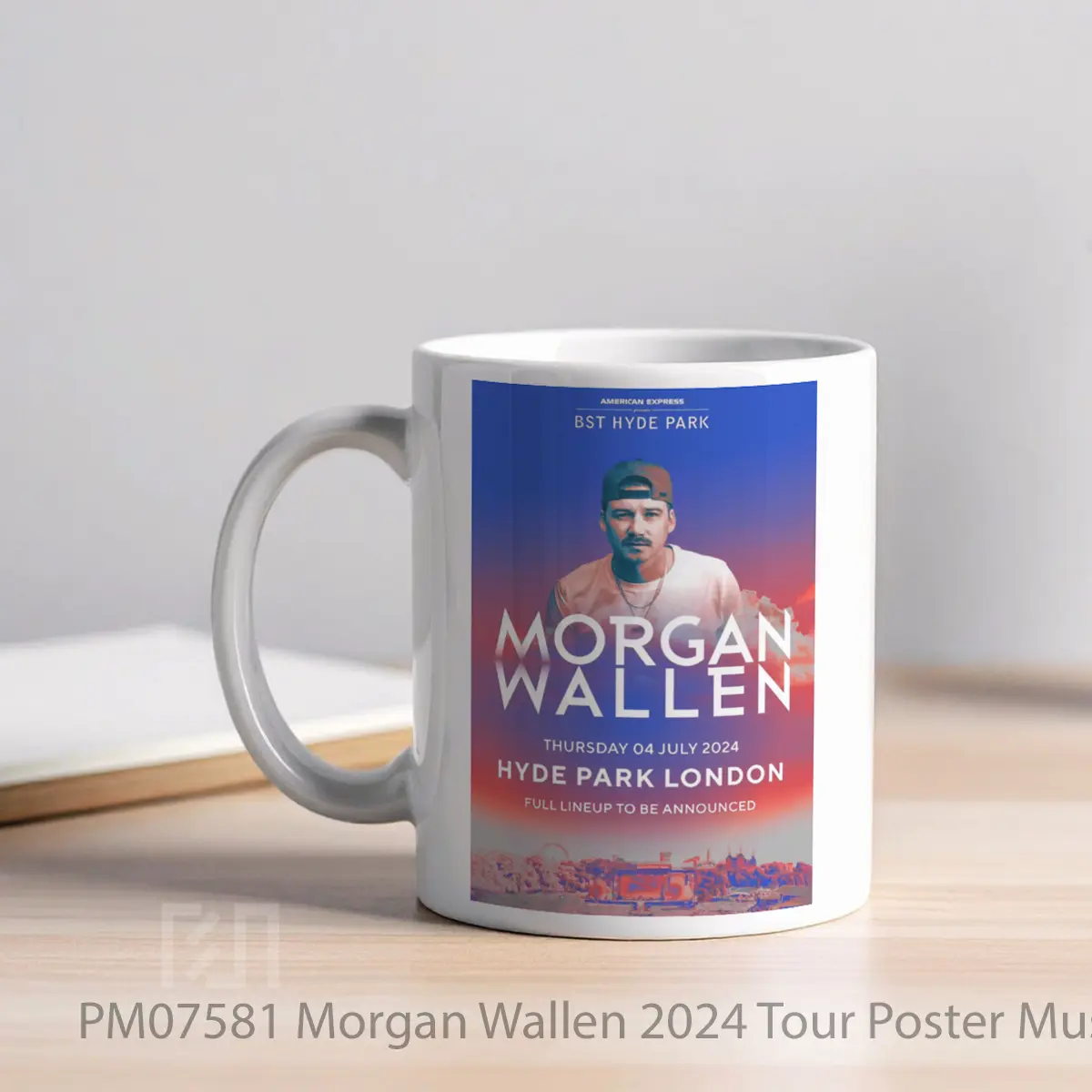 Mug Morgan Wallen 2024 Tour MPM07581 - All-side / Desain