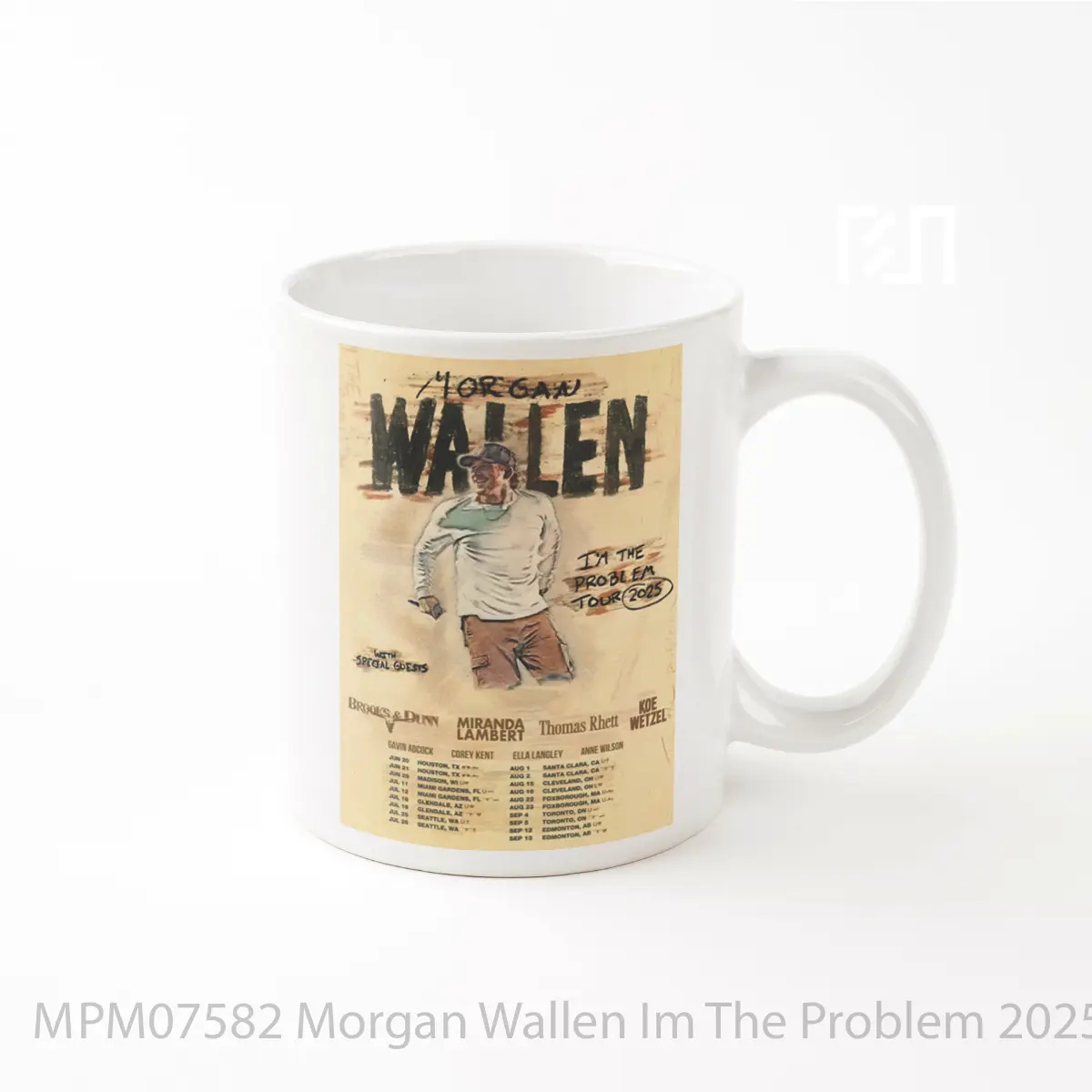 Mug Morgan Wallen Im The Problem 2025 North America S MPM07582