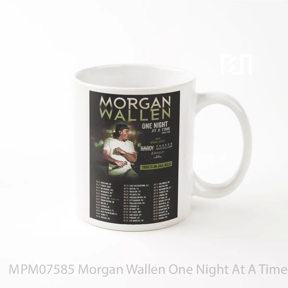 Mug Morgan Wallen One Night At A Time 2023 North America Tour MPM07585