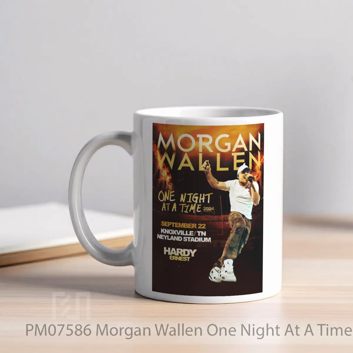Mug Morgan Wallen One Night At A Time 2024 Tour Knoxville Neyland Stadium MPM07586 - All-side / Desain