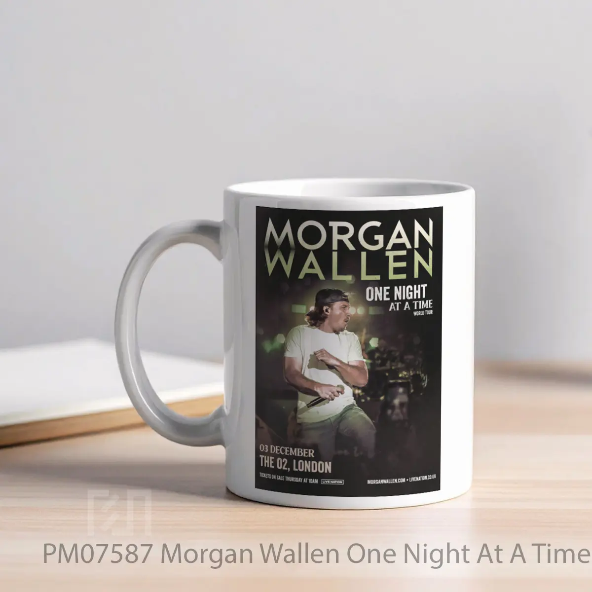 Mug Morgan Wallen One Night At A Time World Tour 2023 MPM07587 - All-side / Desain