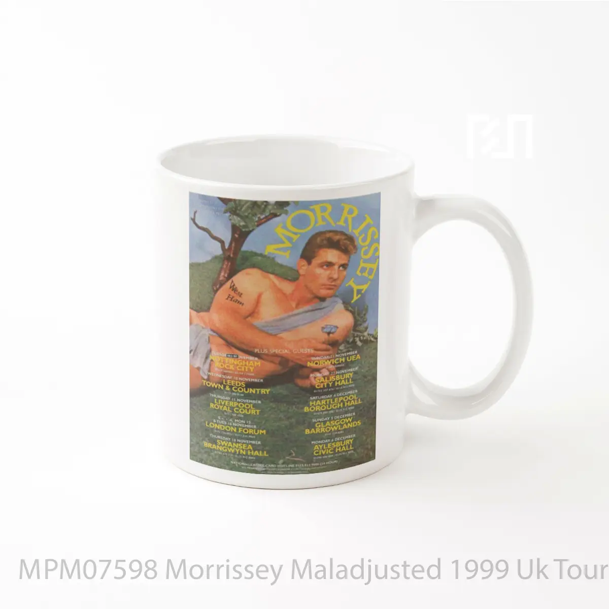 Mug Morrissey Maladjusted 1999 Uk Tour MPM07598