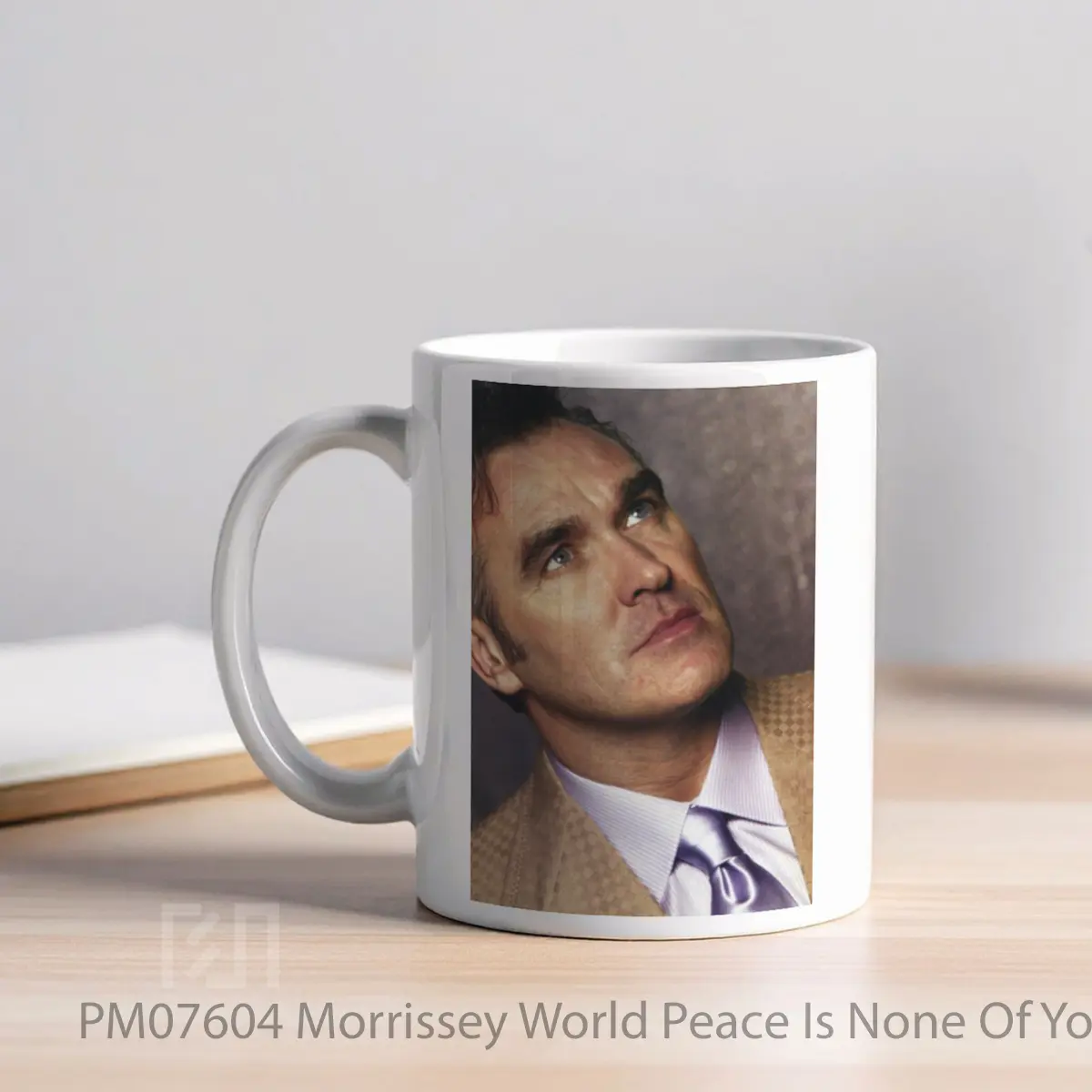 Mug Morrissey World Peace Is None Of Your Business Pos 1 MPM07604 - All-side / Desain