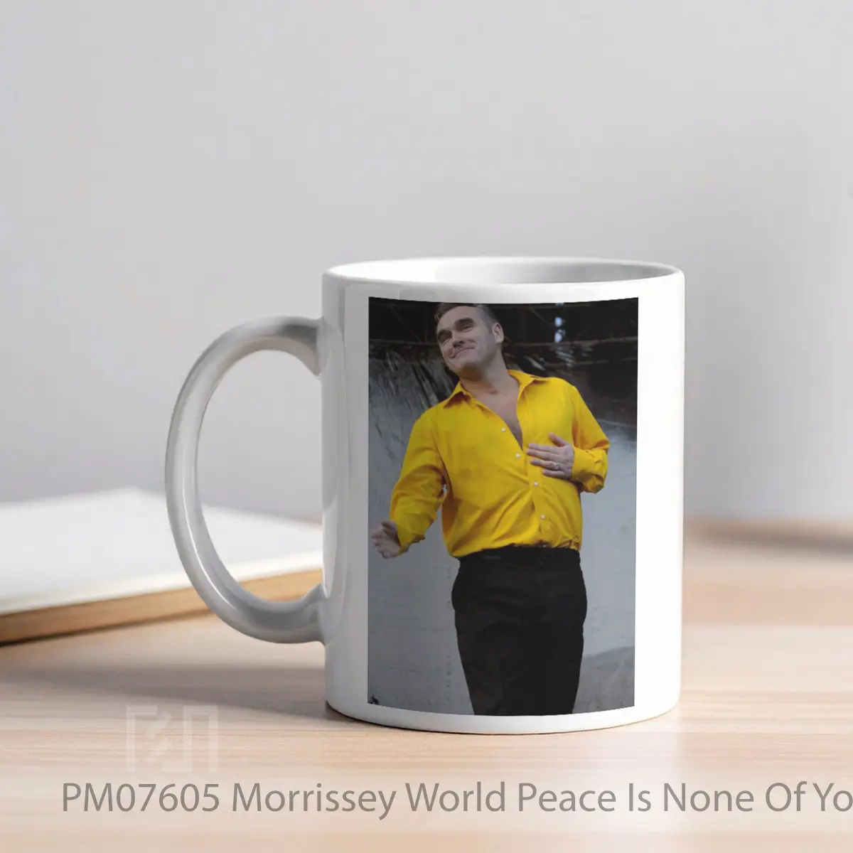 Mug Morrissey World Peace Is None Of Your Business Pos MPM07605 - All-side / Desain