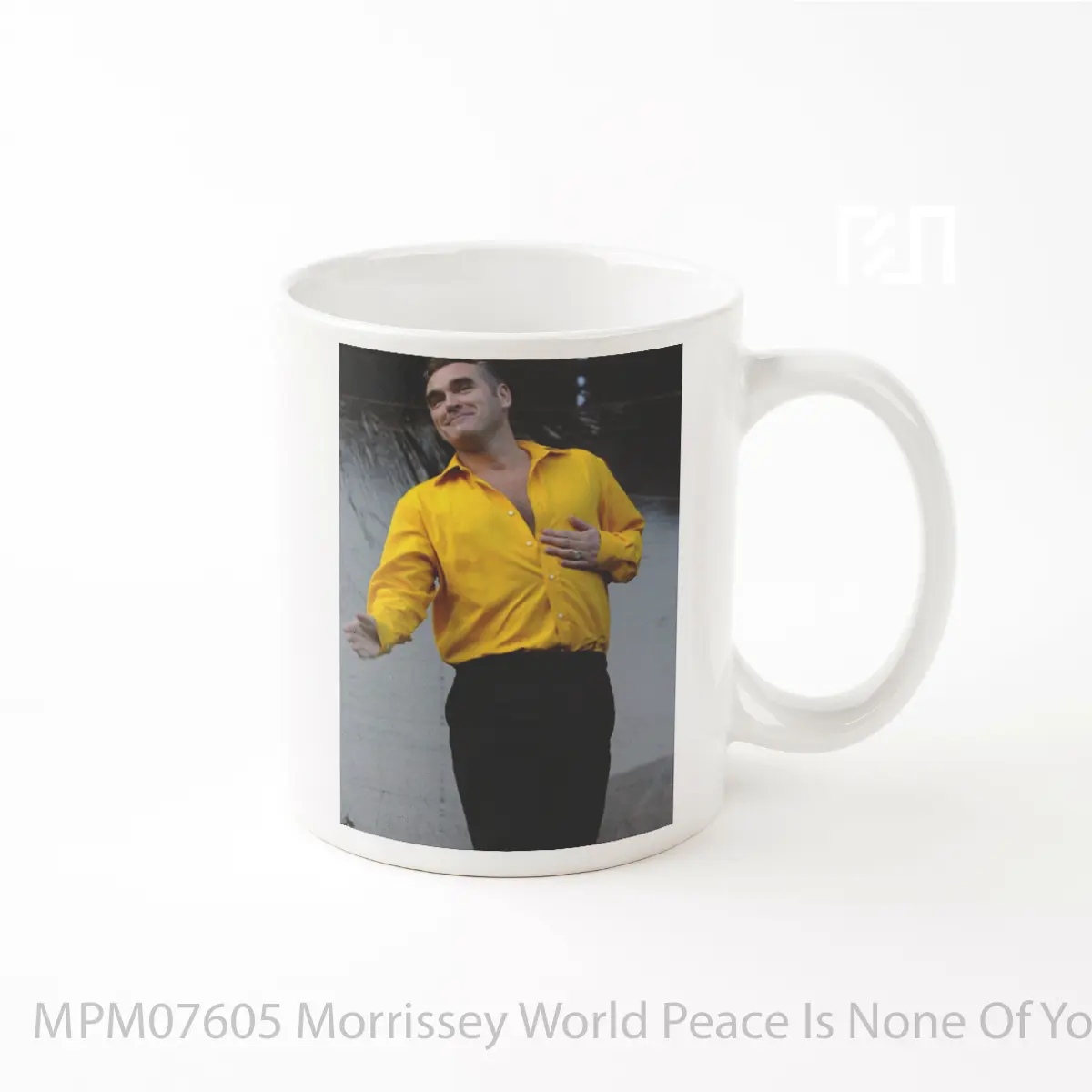 Mug Morrissey World Peace Is None Of Your Business Pos MPM07605