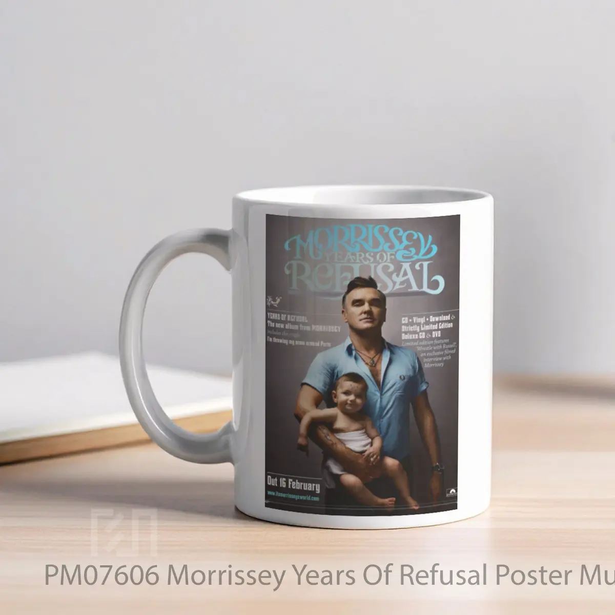 Mug Morrissey Years Of Refusal MPM07606 - All-side / Desain