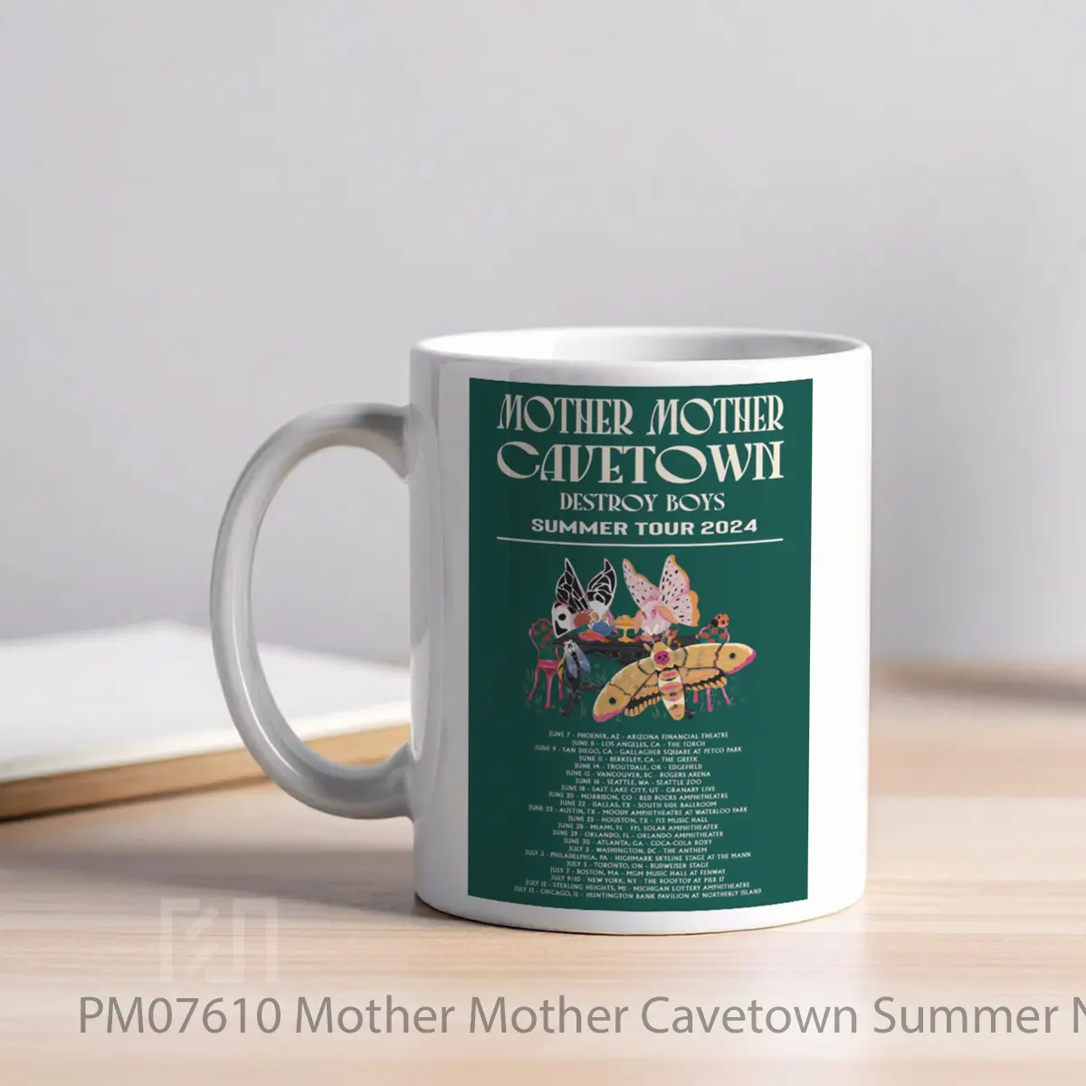 Mug Mother Mother Cavetown Summer North America 2024 Tour MPM07610 - All-side / Desain