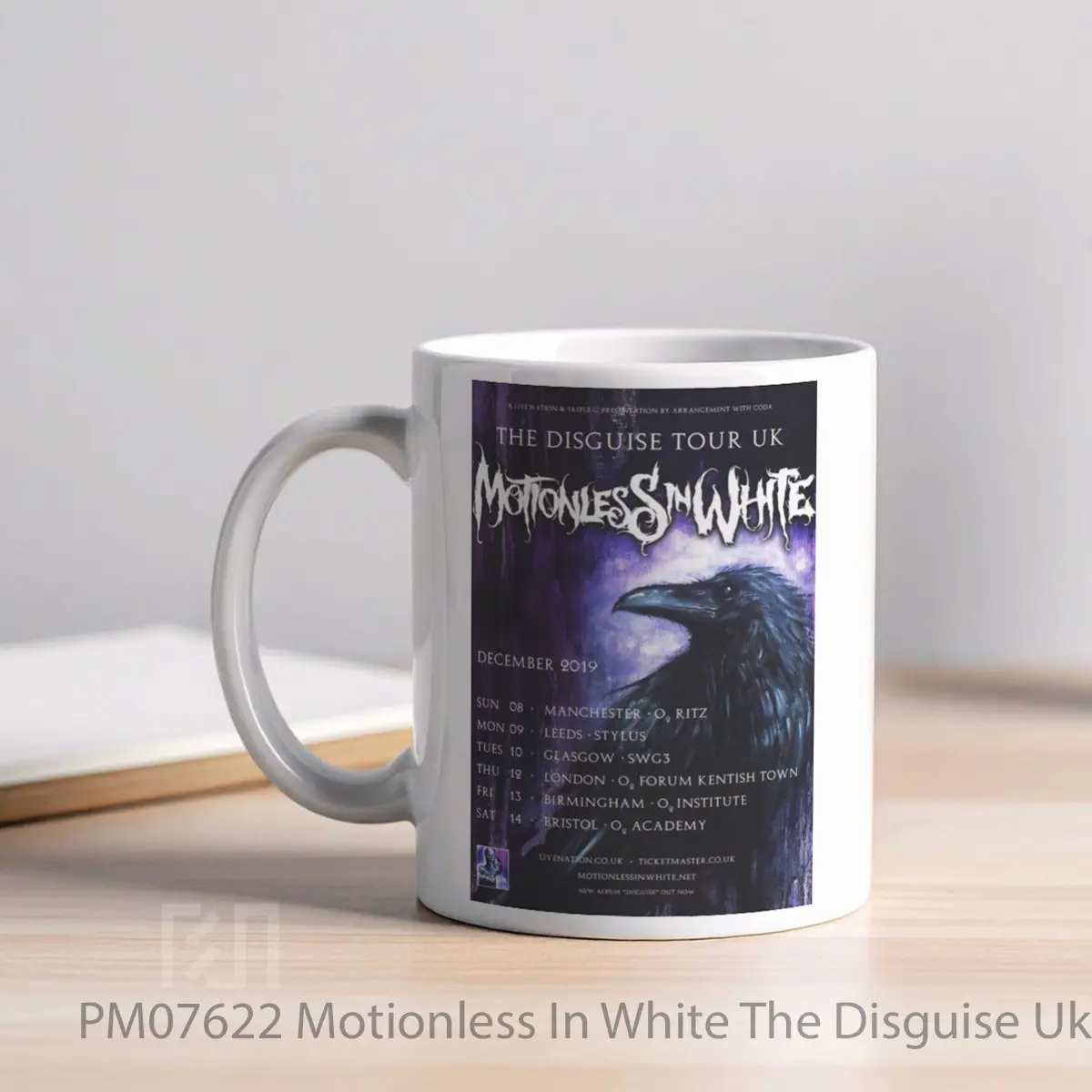 Mug Motionless In White The Disguise Uk Tour 2019 MPM07622 - All-side / Desain