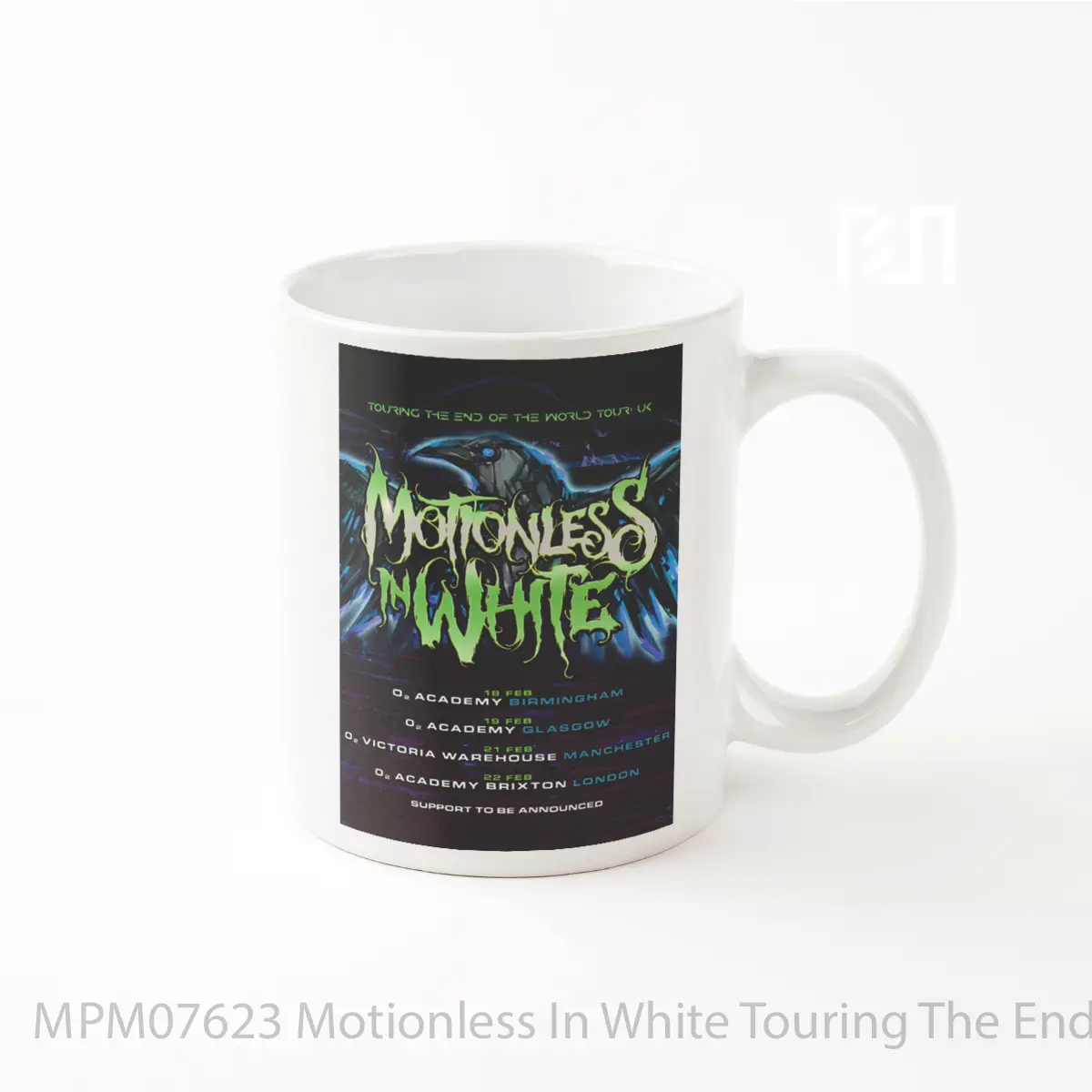 Mug Motionless In White Touring The End Of The World 2024 Uk Tour MPM07623