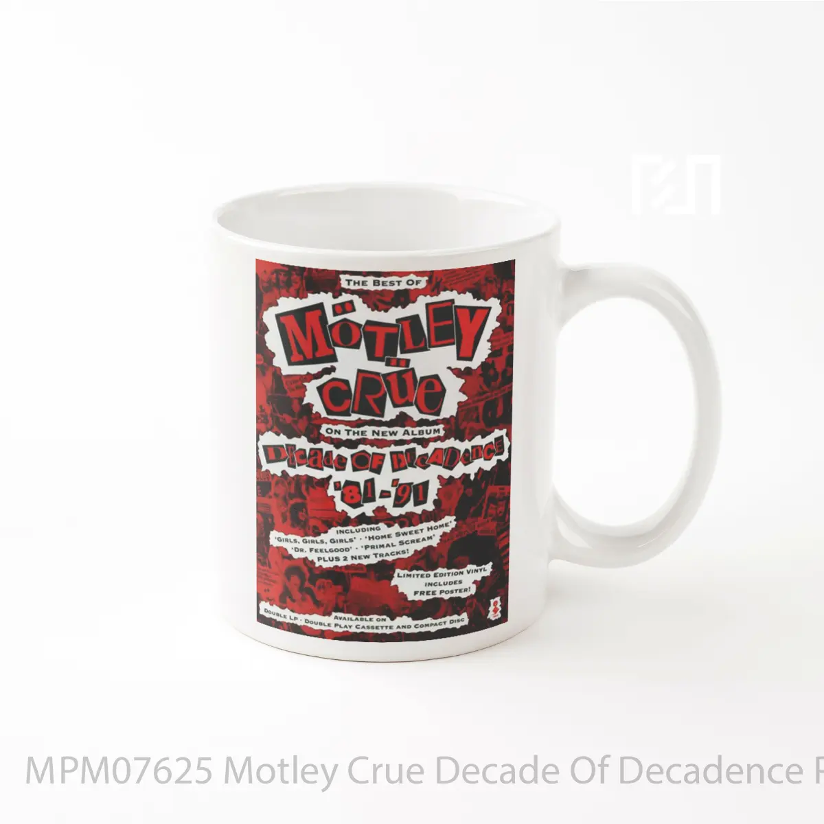 Mug Motley Crue Decade Of Decadence MPM07625