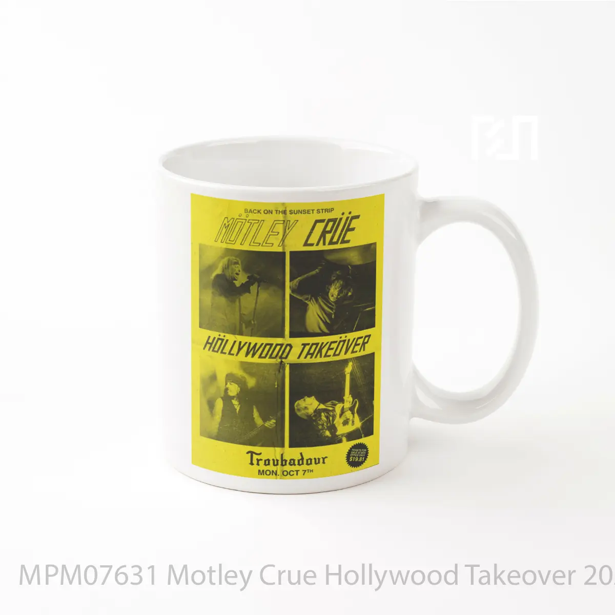 Mug Motley Crue Hollywood Takeover 2024 Tour Troubadour MPM07631
