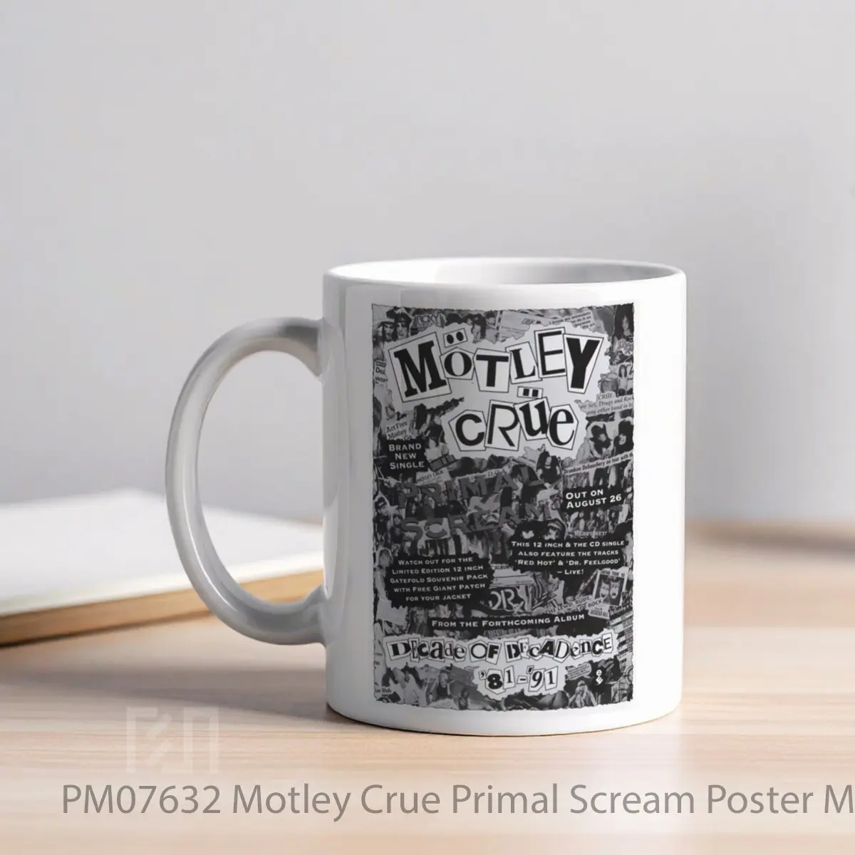Mug Motley Crue Primal Scream MPM07632 - All-side / Desain