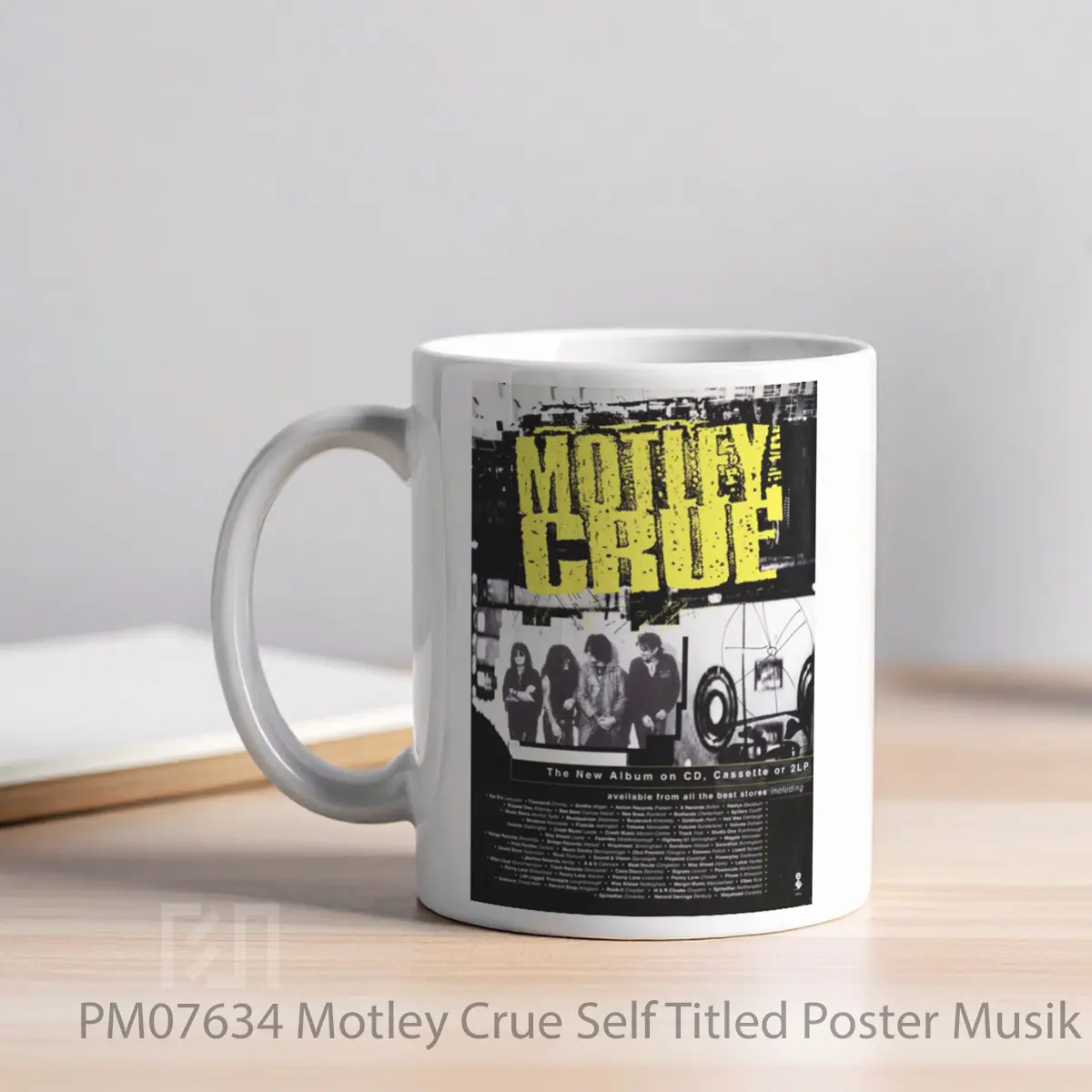 Mug Motley Crue Self Titled MPM07634 - All-side / Desain