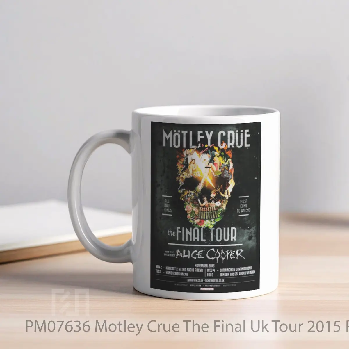 Mug Motley Crue The Final Uk Tour 2015 MPM07636 - All-side / Desain