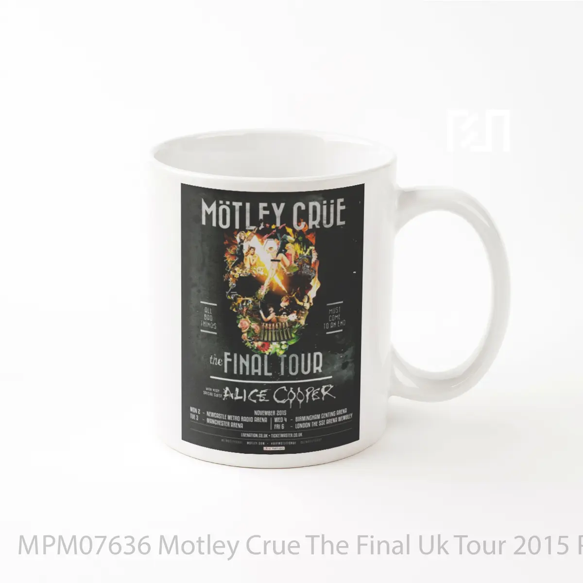 Mug Motley Crue The Final Uk Tour 2015 MPM07636