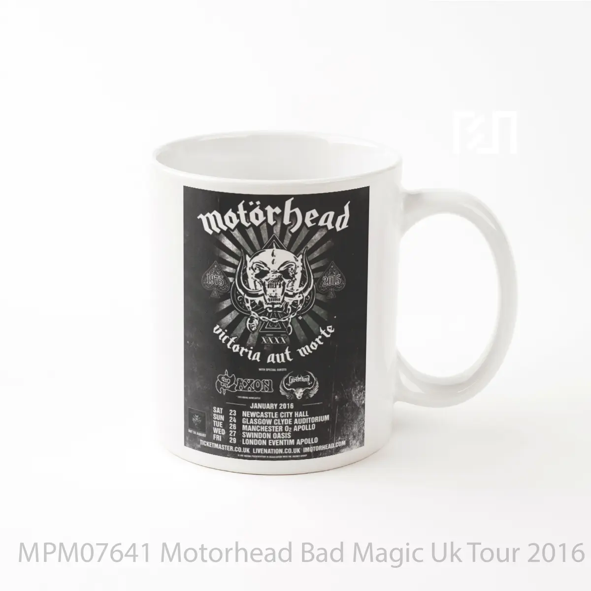 Mug Motorhead Bad Magic Uk Tour 2016 MPM07641