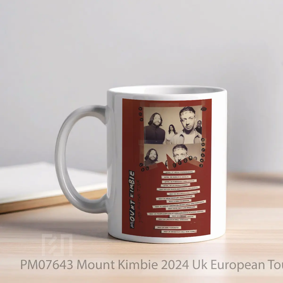 Mug Mount Kimbie 2024 Uk European Tour MPM07643 - All-side / Desain