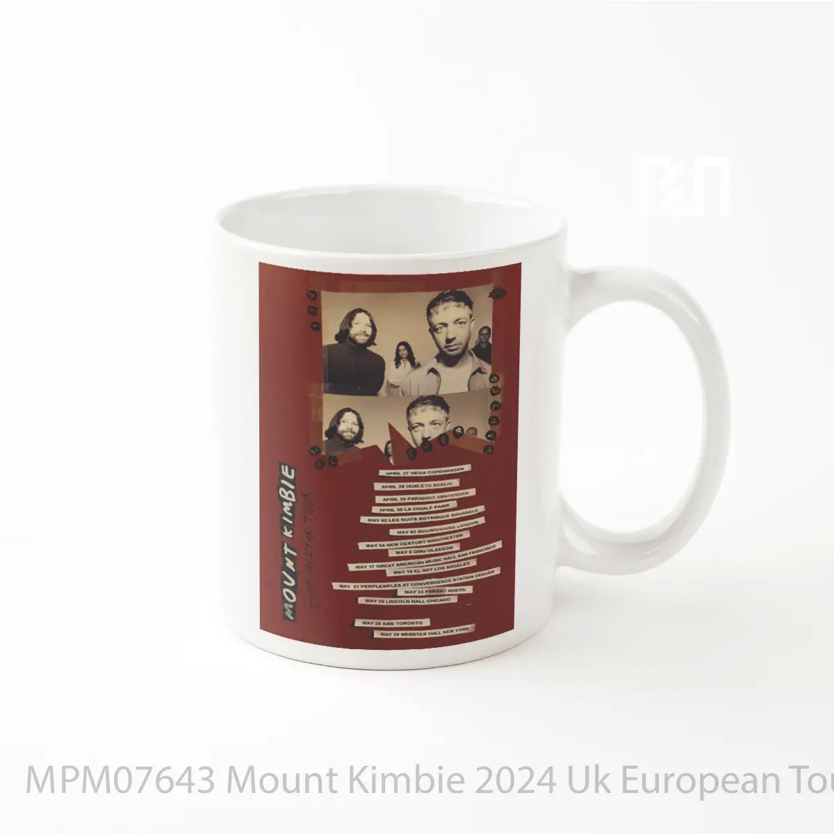 Mug Mount Kimbie 2024 Uk European Tour MPM07643