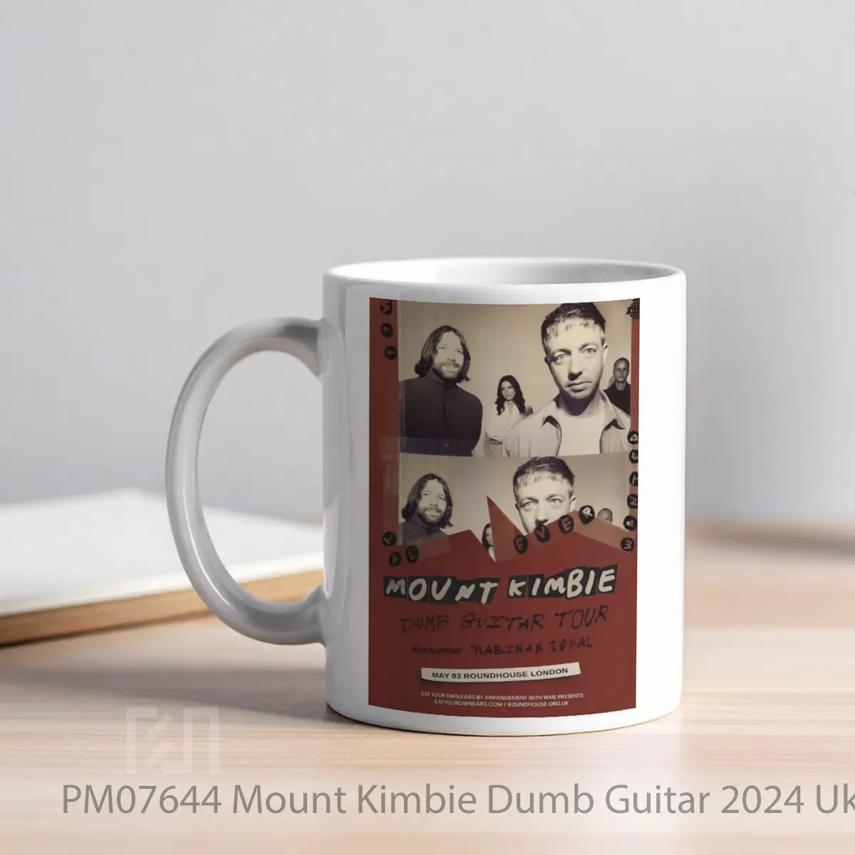 Mug Mount Kimbie Dumb Guitar 2024 Uk Tour London Roundhouse MPM07644 - All-side / Desain