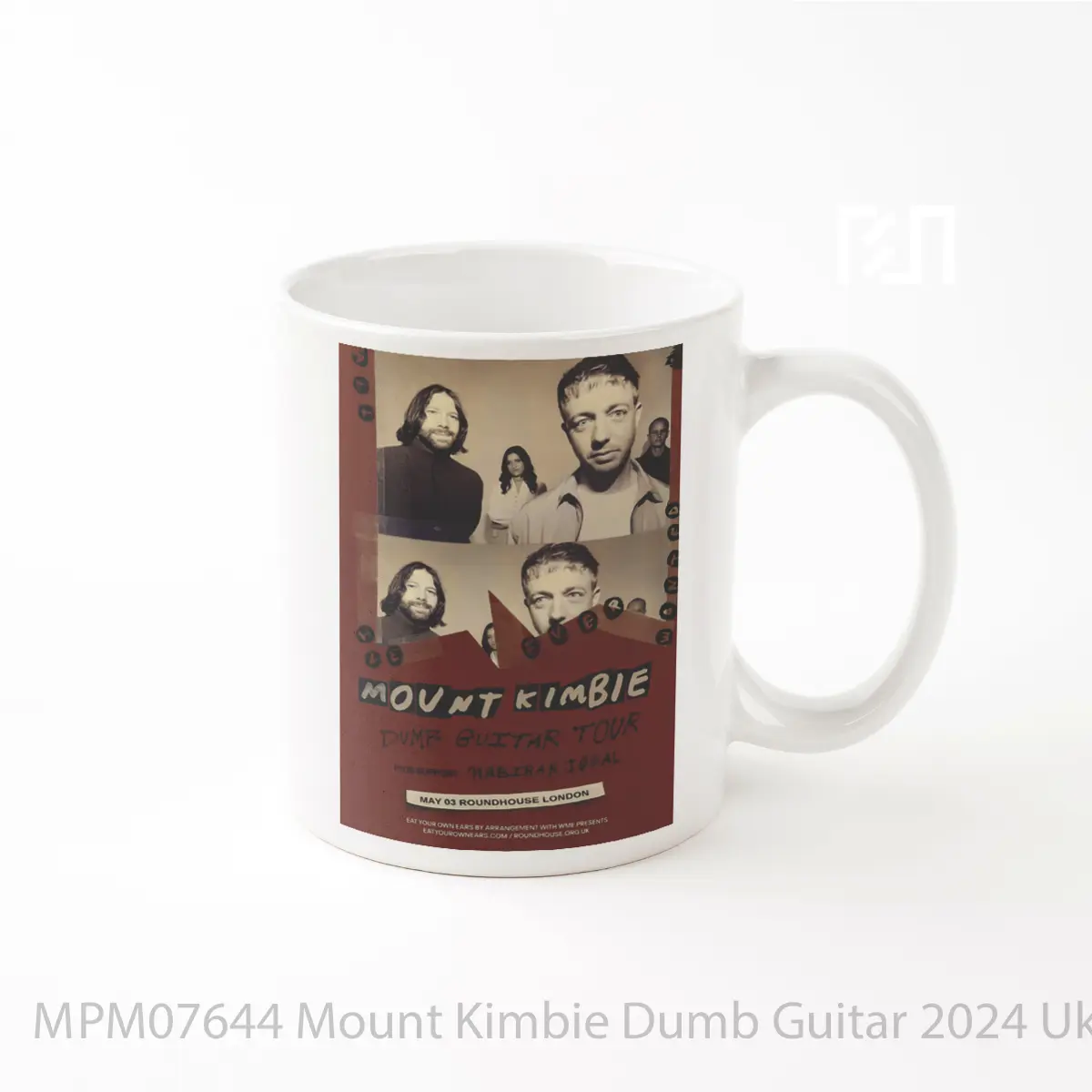 Mug Mount Kimbie Dumb Guitar 2024 Uk Tour London Roundhouse MPM07644