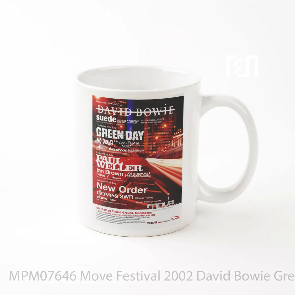 Mug Move Festival 2002 David Bowie Green Day MPM07646