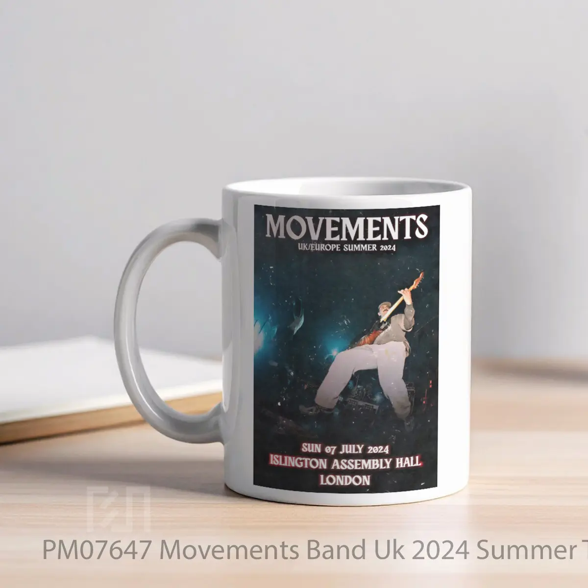 Mug Movements Band Uk 2024 Summer Tour MPM07647 - All-side / Desain