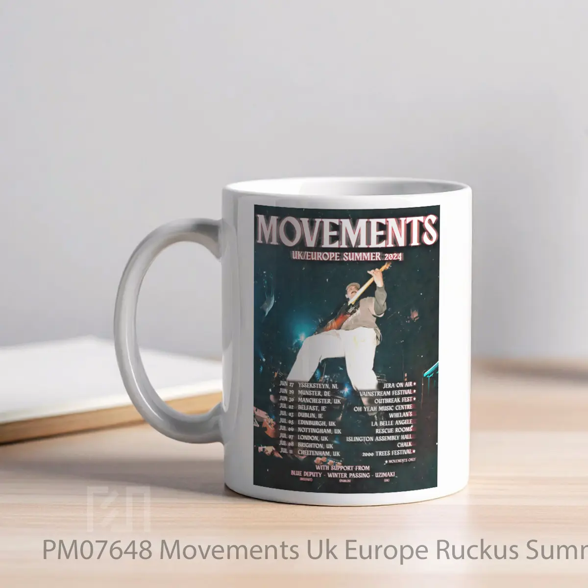 Mug Movements Uk Europe Ruckus Summer Tour 2024 MPM07648 - All-side / Desain