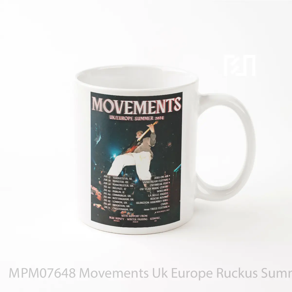 Mug Movements Uk Europe Ruckus Summer Tour 2024 MPM07648