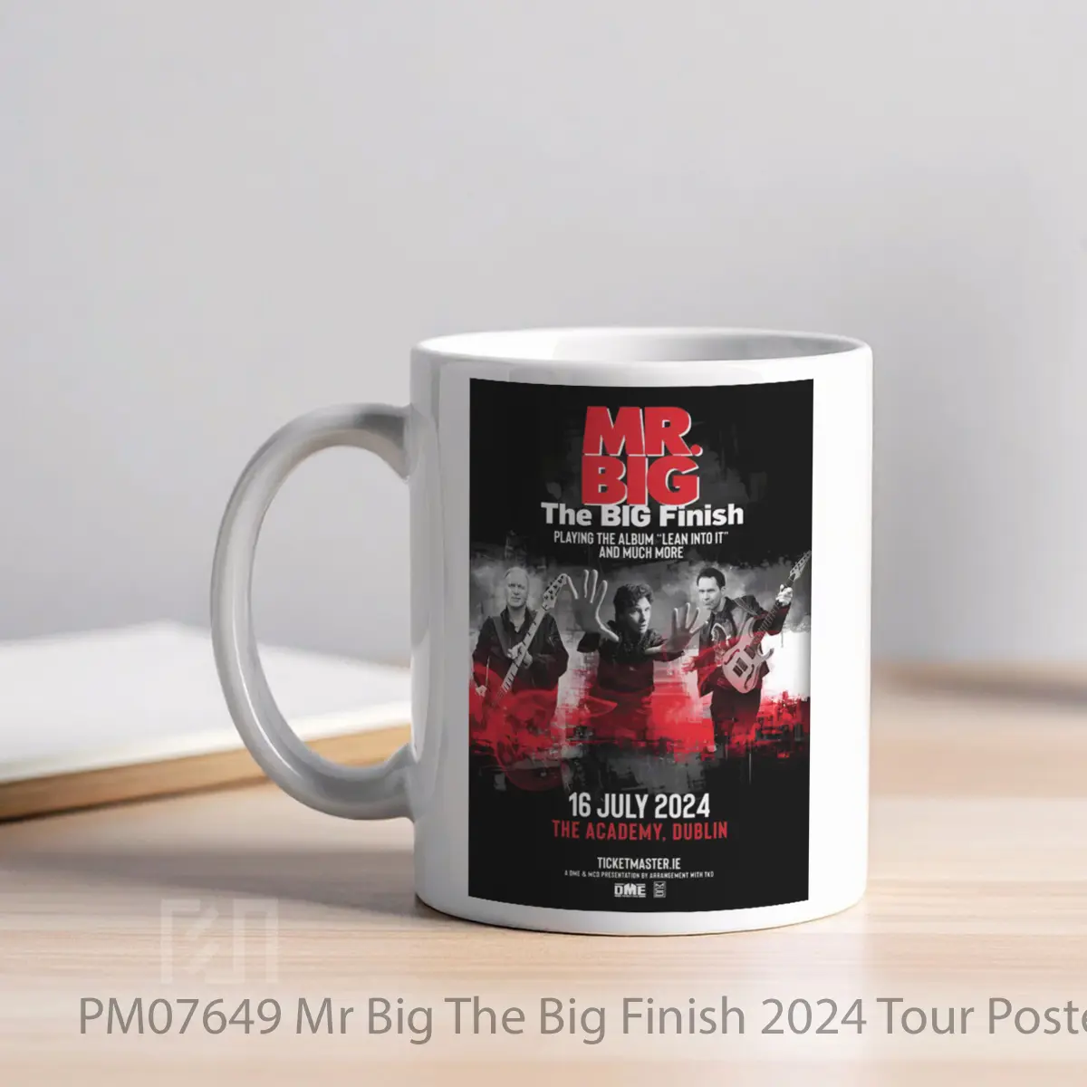 Mug Mr Big The Big Finish 2024 Tour MPM07649 - All-side / Desain