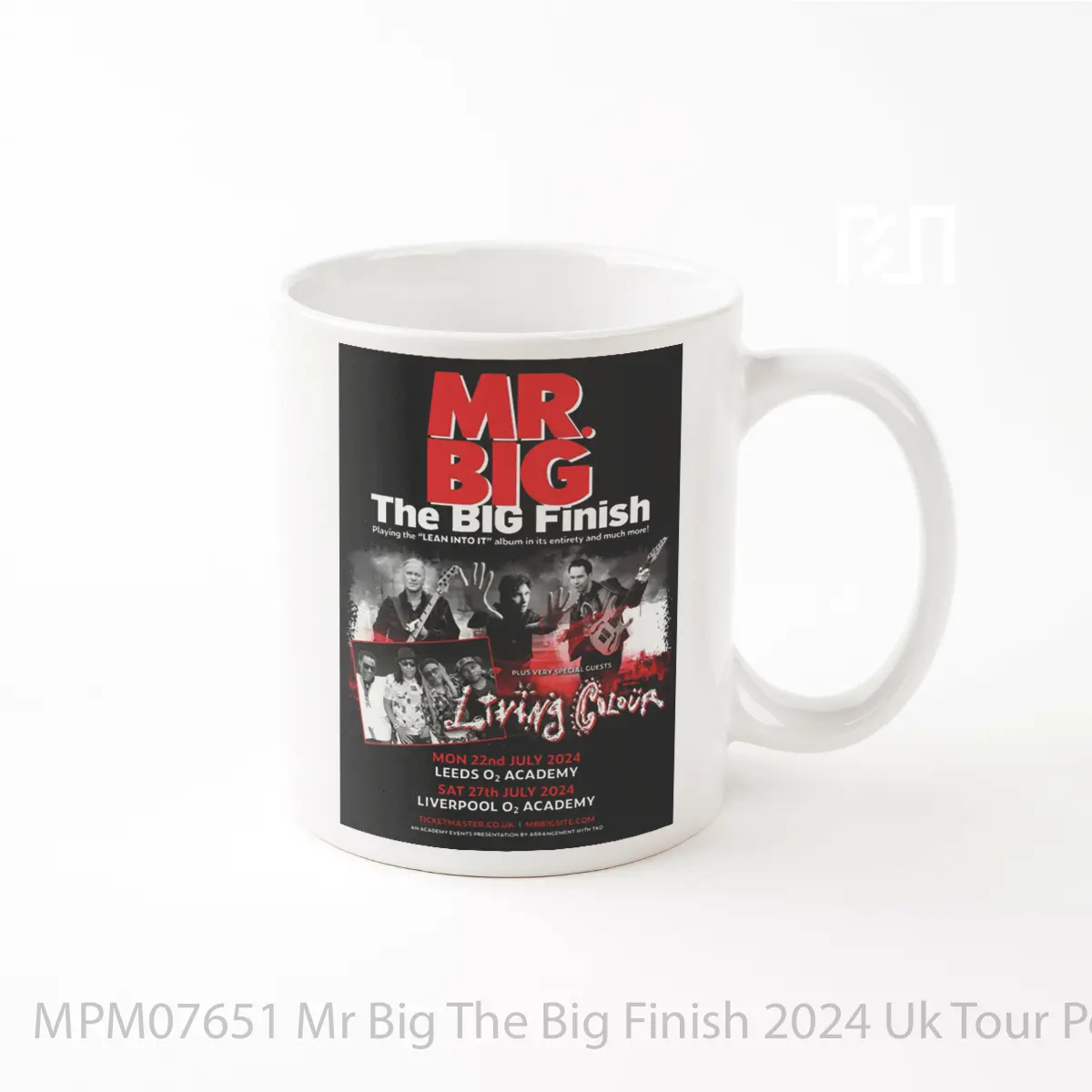Mug Mr Big The Big Finish 2024 Uk Tour MPM07651