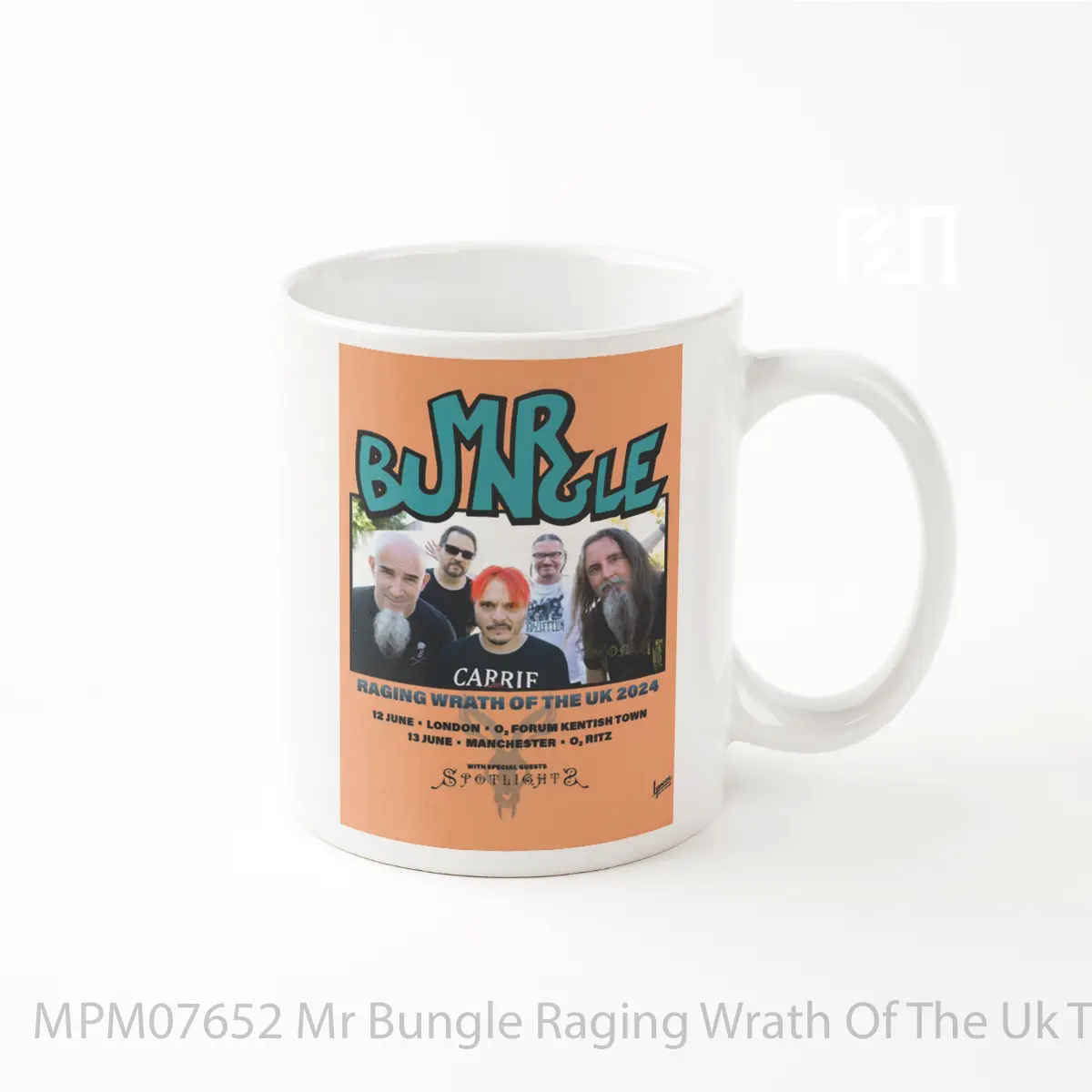 Mug Mr Bungle Raging Wrath Of The Uk Tour 2024 MPM07652